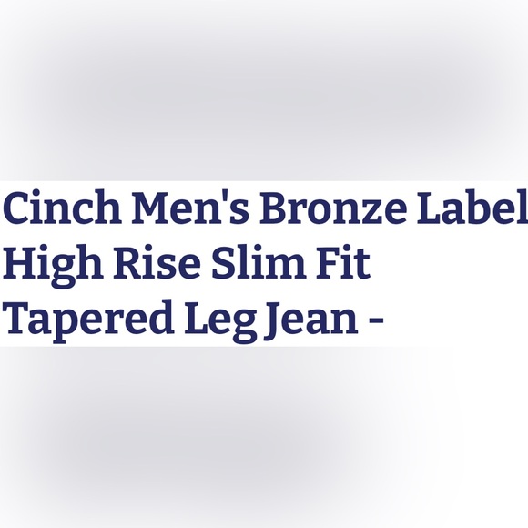 Men’s Cinch Jeans - Picture 6 of 7